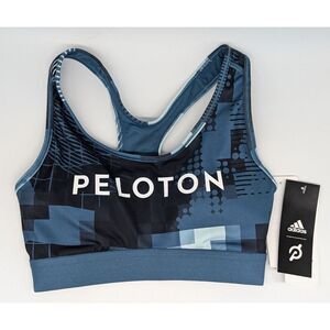 Adidas x Peloton Women's Sports Bra Size XS Teal H.RDY Training NWT‎